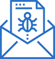 Malware Delivery Icon