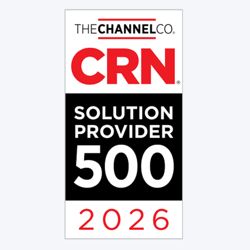 CRN Solution Provider 500 award badge